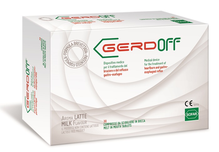 GERDOFF GUSTO LATTE 30 COMPRESSE - FarmaLucia