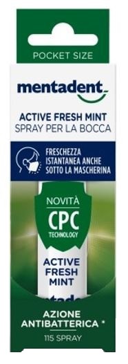 MENTADENT ACTIVE FRESH MINT 15 ML - FarmaLucia