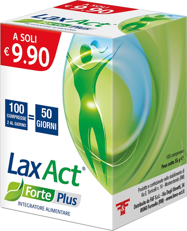 LAX ACT FORTE PLUS 100 COMPRESSE - FarmaLucia