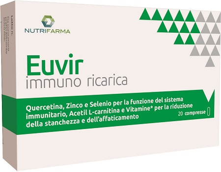 EUVIR IMMUNO RICARICA 20 COMPRESSE - FarmaLucia