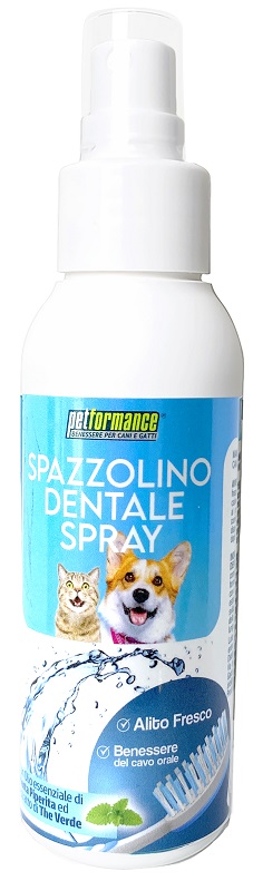 PETFORMANCE SPAZZOLINO DENTALE SPRAY 100 ML - FarmaLucia