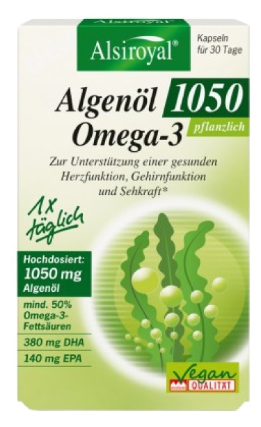 ALSIROYAL ALGENOL OMEGA 3 VEGETALE 30 CAPSULE - FarmaLucia