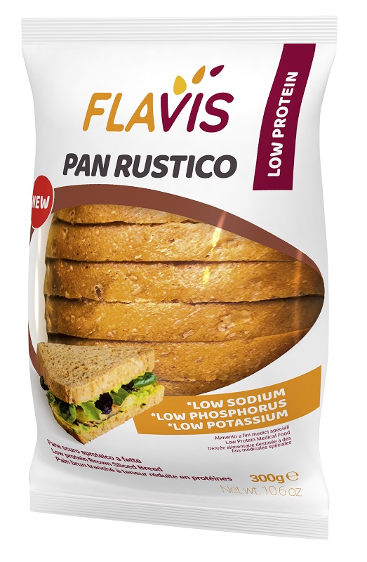 FLAVIS PAN RUSTICO APROTEICO 300 G - FarmaLucia