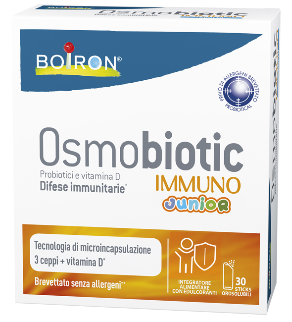 OSMOBIOTIC IMMUNO JUNIOR 30 STICK - FarmaLucia