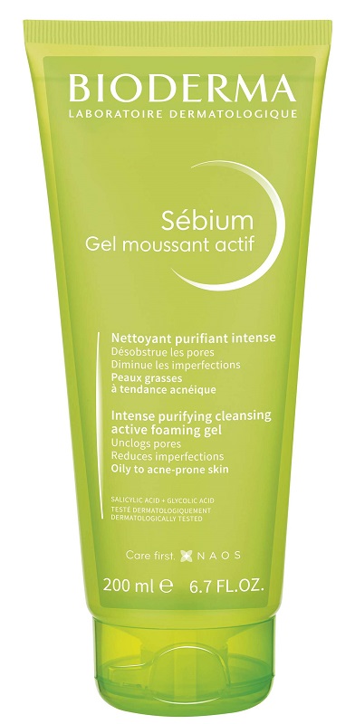 SEBIUM GEL MOUSSANT ACTIF 200 ML - FarmaLucia
