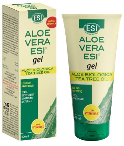 ESI ALOE VERA GEL VITAMINA E + TEA TREE 200 ML - FarmaLucia