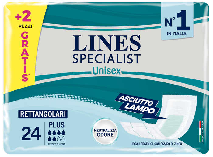 LINES SPECIALIST RETTANGOLARE 22+2 PEZZI - FarmaLucia