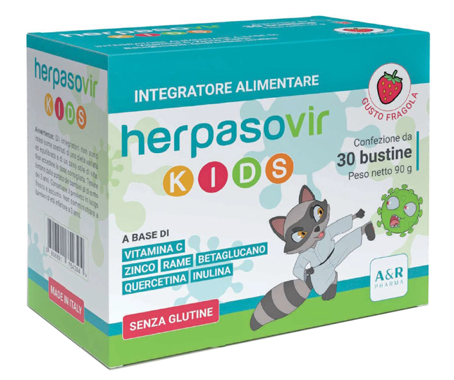 HERPASOVIR KIDS 30 BUSTINE - FarmaLucia