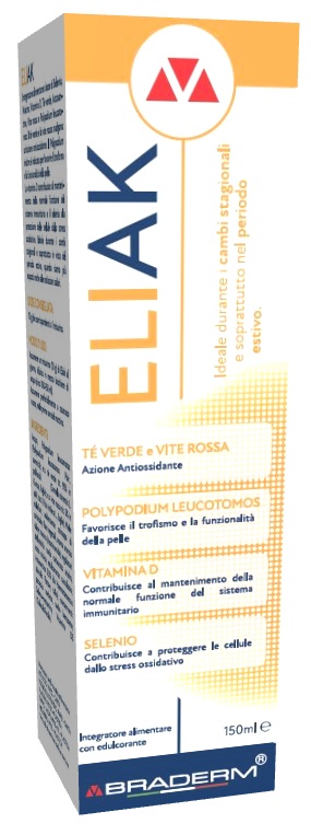 ELIAK 30 BUSTINE DA 5 ML BRADERM - FarmaLucia