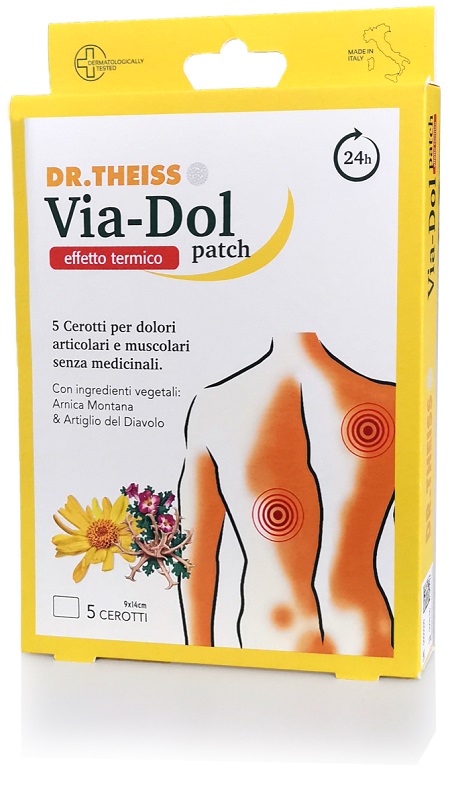 THEISS VIA-DOL PATCH EFFETTO TERMICO 5 PEZZI - FarmaLucia
