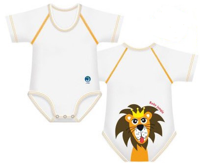 BODY 0-36M BIO COTTON 4SEASON BABY JUNGLE LEONE - FarmaLucia