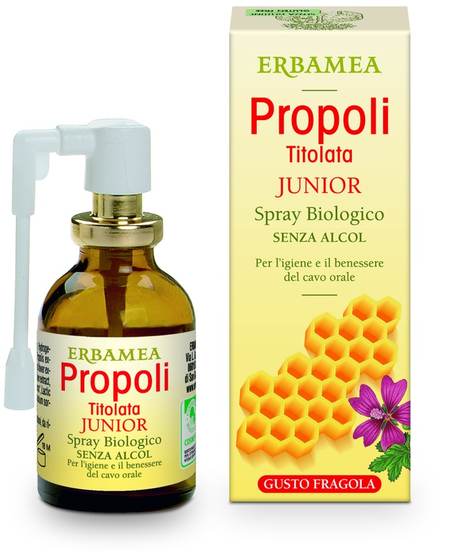 PROPOLI TITOLATA SPRAY JUNIOR BIOLOGICO 20 ML - FarmaLucia