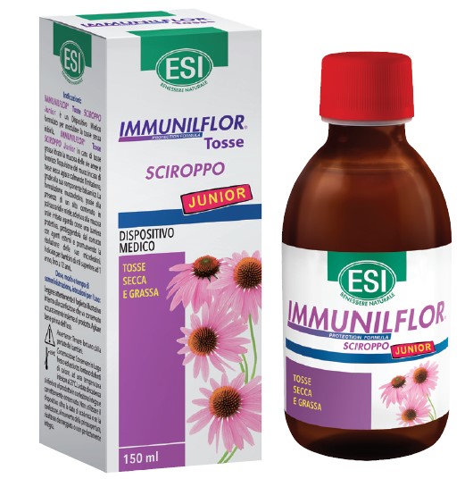 ESI IMMUNILFLOR SCIROPPO TOSSE JUNIOR 150 ML - FarmaLucia
