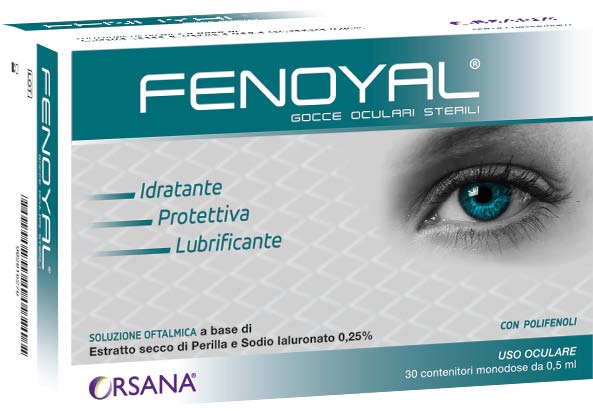GOCCE OCULARI FENOYAL 30 CONTENITORI MONODOSE DA 0,5 ML - FarmaLucia