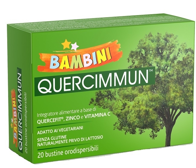 QUERCIMMUN BAMBINI 20 BUSTINE OROSOLUBILI - FarmaLucia