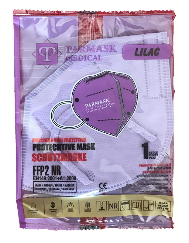 MASCHERINA FFP2 PS2001 LILLA 1 PEZZO - FarmaLucia