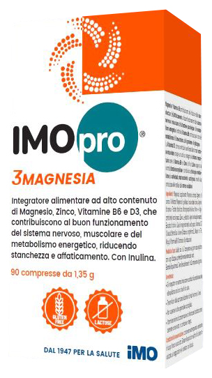 IMOPRO 3 MAGNESIA 90 COMPRESSE - FarmaLucia
