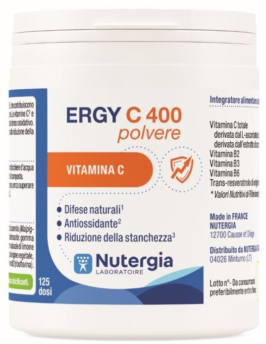 ERGY C 400 POLVERE 125 G - FarmaLucia