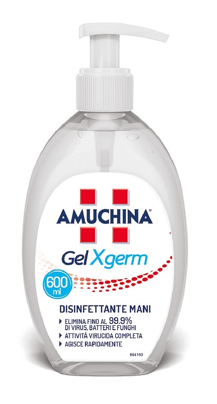 AMUCHINA GEL X-GERM DISINFETTANTE MANI 600 ML IT - FarmaLucia