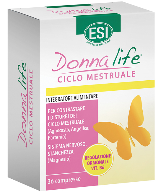 ESI DONNA LIFE CICLO MESTRUALE 36 COMPRESSE - FarmaLucia