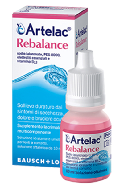 ARTELAC REBALANCE GOCCE OCULARI MULTIDOSE SENZA CONSERVANTI 10 ML - FarmaLucia
