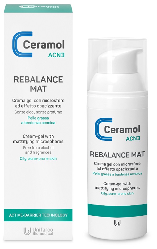 CERAMOL ACN3 REBALANCE MAT 50 ML - FarmaLucia
