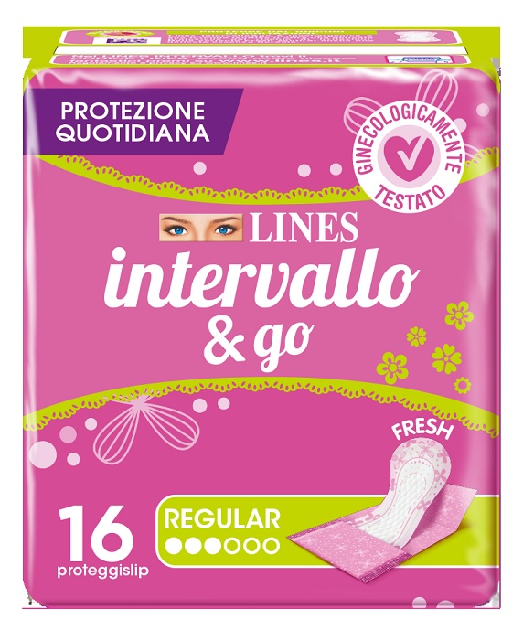 PROTEGGISLIP LINES INTERVALLO FRESH&GO RIPIEGATI 16 PEZZI - FarmaLucia