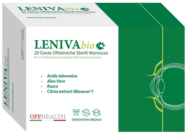 LENIVA BIOSECUR GARZE OFTALMICHE 20 PEZZI - FarmaLucia