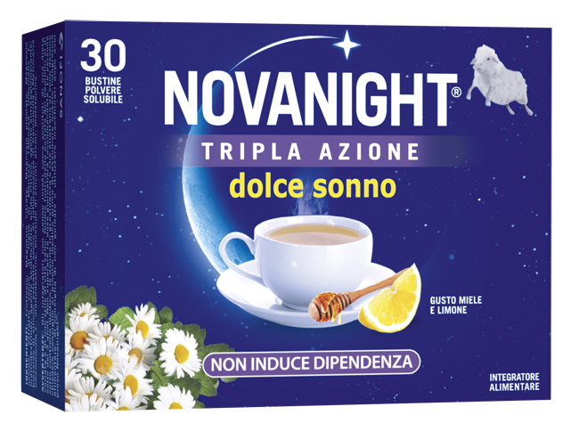 NOVANIGHT TRIPLA AZIONE DOLCE SONNO 30 BUSTINE - FarmaLucia