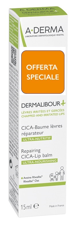 DERMALIBOUR + CICA BALSAMO LABBRA 15 ML - FarmaLucia