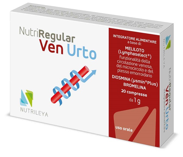 NUTRIREGULAR VEN URTO 20 COMPRESSE - FarmaLucia