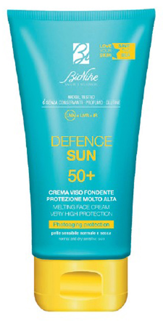 DEFENCE SUN CREMA VISO FONDENTE 50+ 50 ML - FarmaLucia