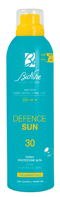 DEFENCE SUN SPRAY TRANSPARENT TOUCH 30 200 ML - FarmaLucia