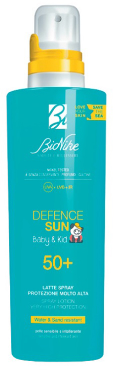 DEFENCE SUN BABY&KID LATTE SPRAY 50+ 200 ML - FarmaLucia