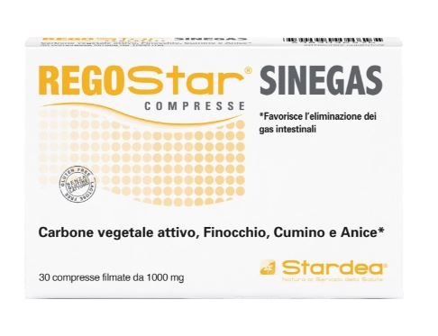 REGOSTAR SINEGAS 30 COMPRESSE - FarmaLucia