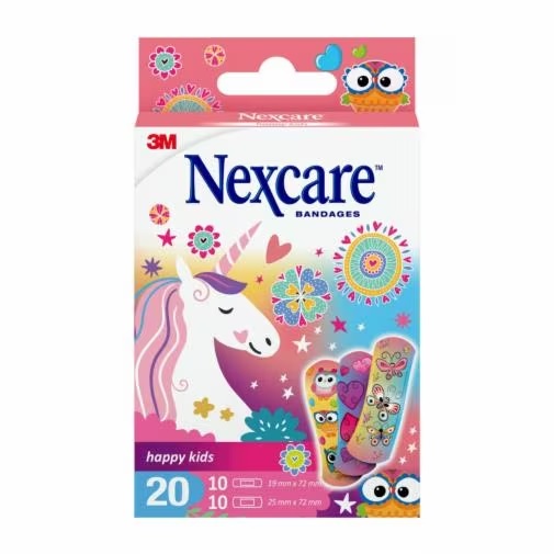 CEROTTO NEXCARE HAPPY KIDS MAGIC BAMBINE 20 PEZZI - FarmaLucia