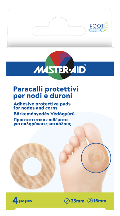 PARACALLI MASTER-AID FOOTCARE NODI E DURONI 4 PEZZI B8 - FarmaLucia