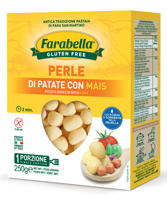 FARABELLA PERLE PATATE MAIS 250 G - FarmaLucia