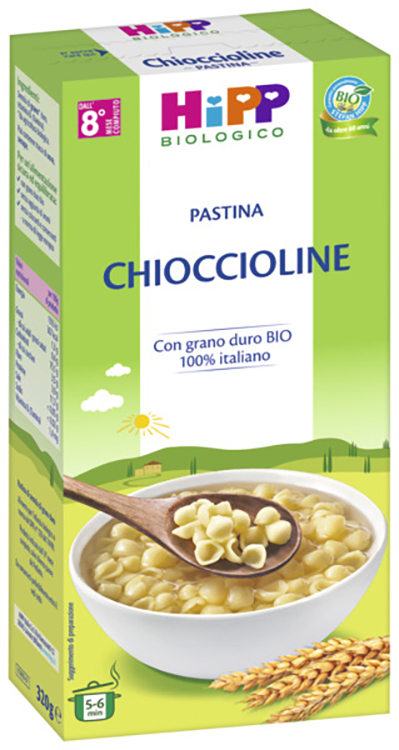 HIPP BIO PASTINA CHIOCCIOLINE 320 G - FarmaLucia
