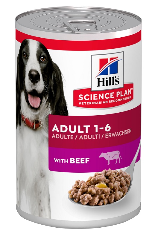 SCIENCE PLAN CANINE ADULT BEEF 370 G - FarmaLucia