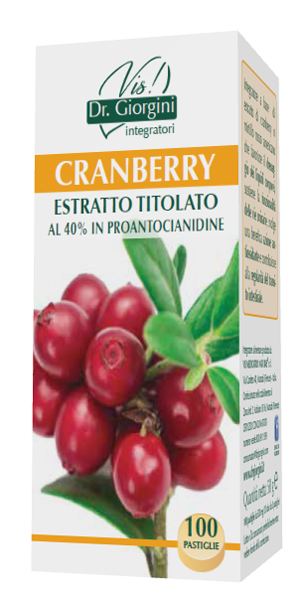 CRANBERRY ESTRATTO TITOLATO 100 PASTIGLIE - FarmaLucia