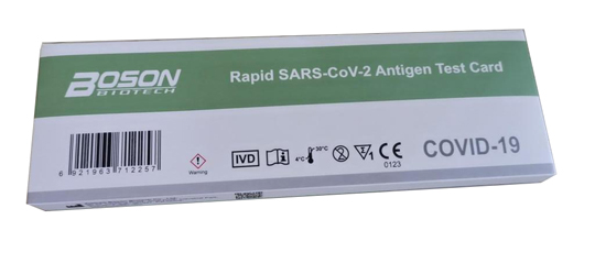 TEST ANTIGENICO RAPIDO COVID-19 AUTODIAGNOSTICO DETERMINAZIONE QUALITATIVA ANTIGENI SARS-COV-2 IN TAMPONI NASALI MEDIANTE IMMUNOCROMATOGRAFIA - FarmaLucia