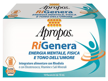 APROPOS RIGENERA ENERGIA FISICA E MENTALE 10 FLACONCINI 10 ML - FarmaLucia