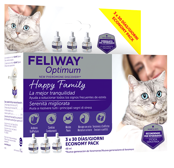 FELIWAY OPTIMUM REFILL 3X48 ML - FarmaLucia