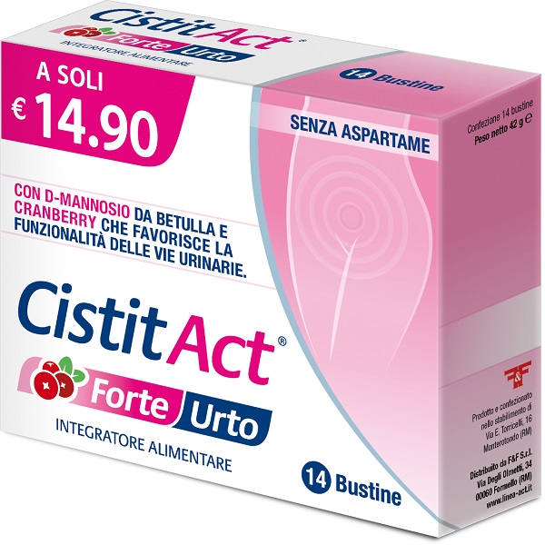 CISTIT ACT FORTE URTO 14 BUSTINE - FarmaLucia