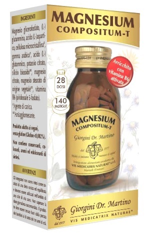 MAGNESIUM COMPOSITUM-T 140 PASTIGLIE - FarmaLucia