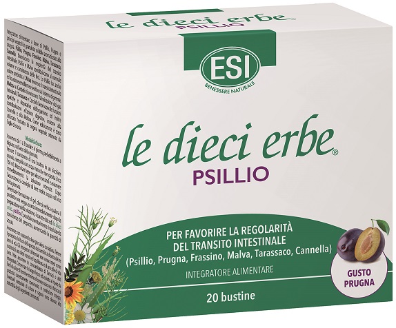 ESI LE DIECI ERBE PSILLIO 20 BUSTINE 5,6 G - FarmaLucia
