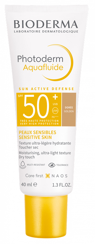PHOTODERM AQUAFLUIDE DORE SPF50+ 40 ML - FarmaLucia