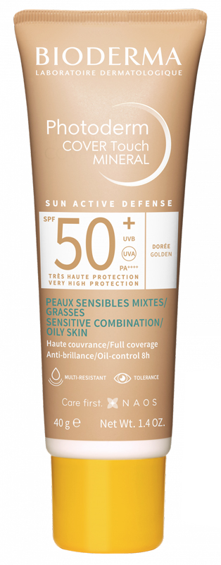 PHOTODERM COVER TOUCH MINERAL DORE' SPF50+ 40 ML - FarmaLucia