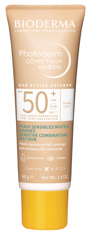 PHOTODERM COVER TOUCH MINERAL CLAIRE SPF50+ 40 ML - FarmaLucia